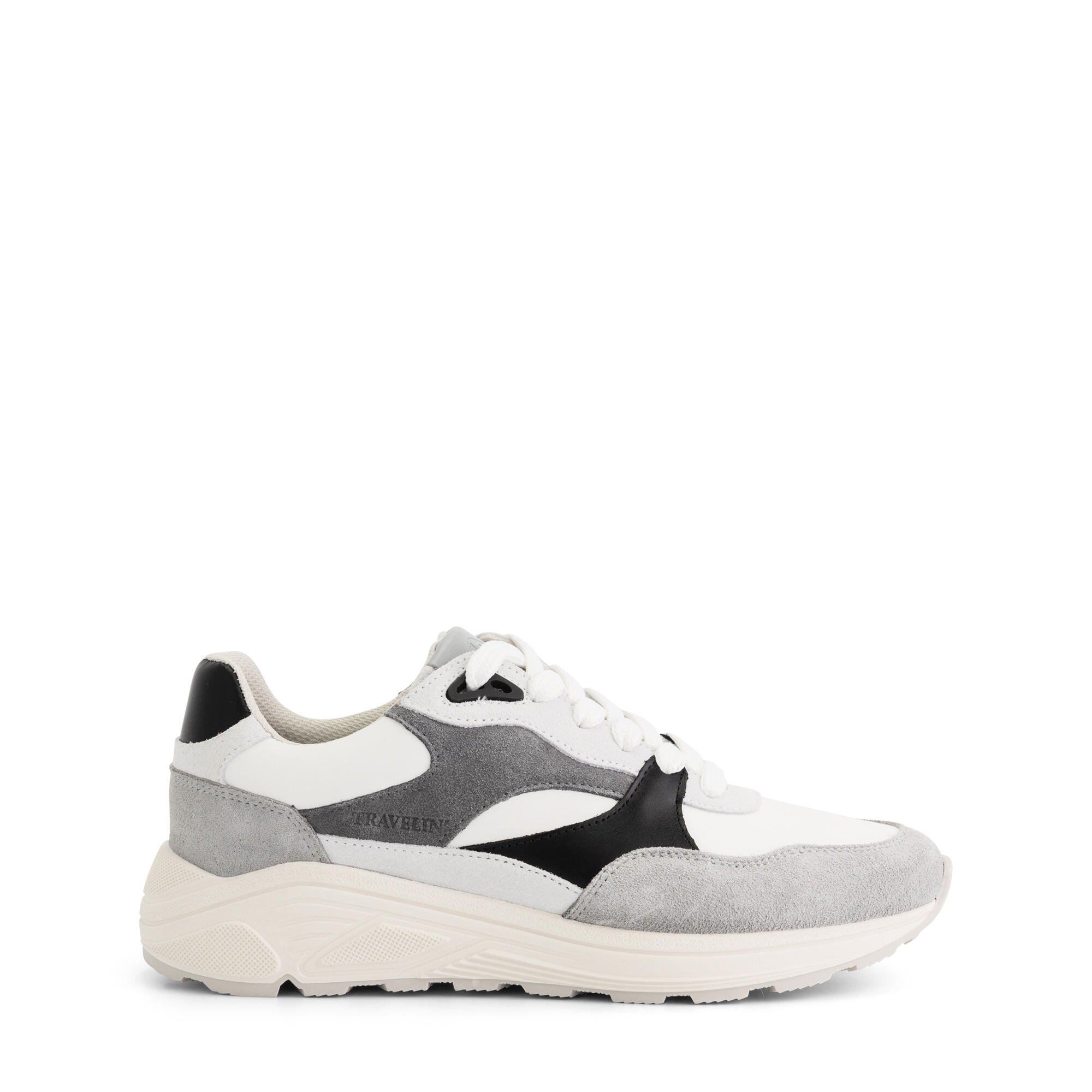 Royston Mujer - Zapatillas - Cuero - Gris/Negro 3/7