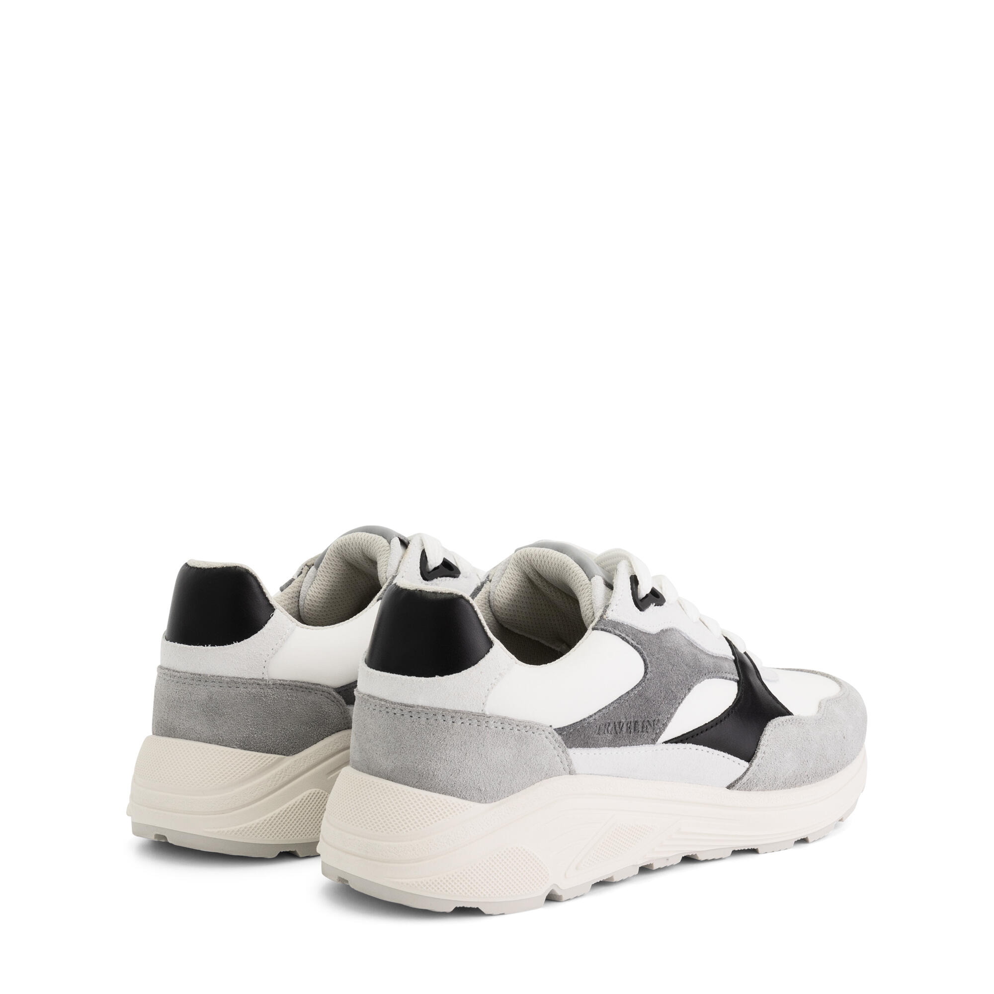 Royston Mujer - Zapatillas - Cuero - Gris/Negro 2/7