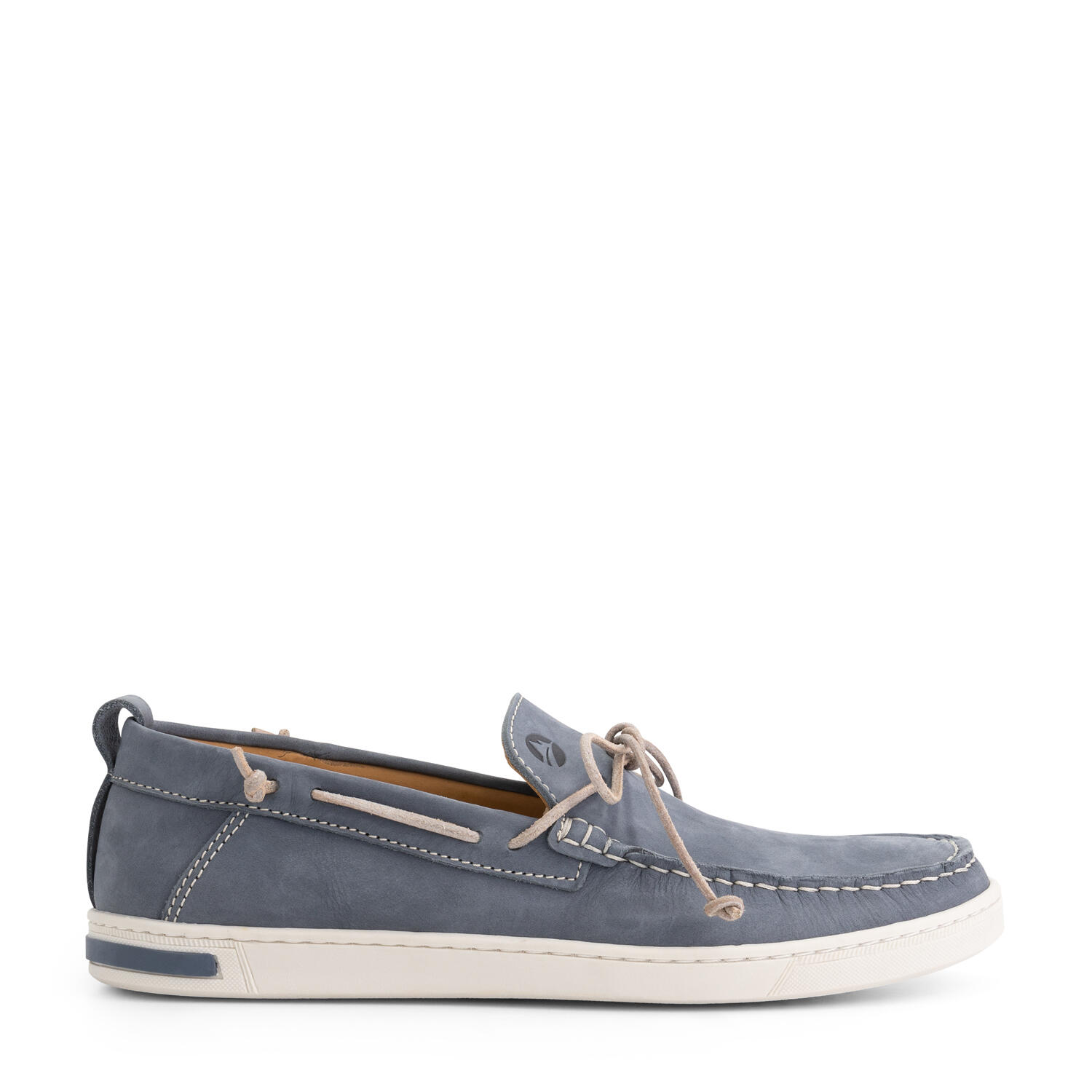 Falmouth Homme - Chaussures bateau - Nubuck - Bleu 3/7