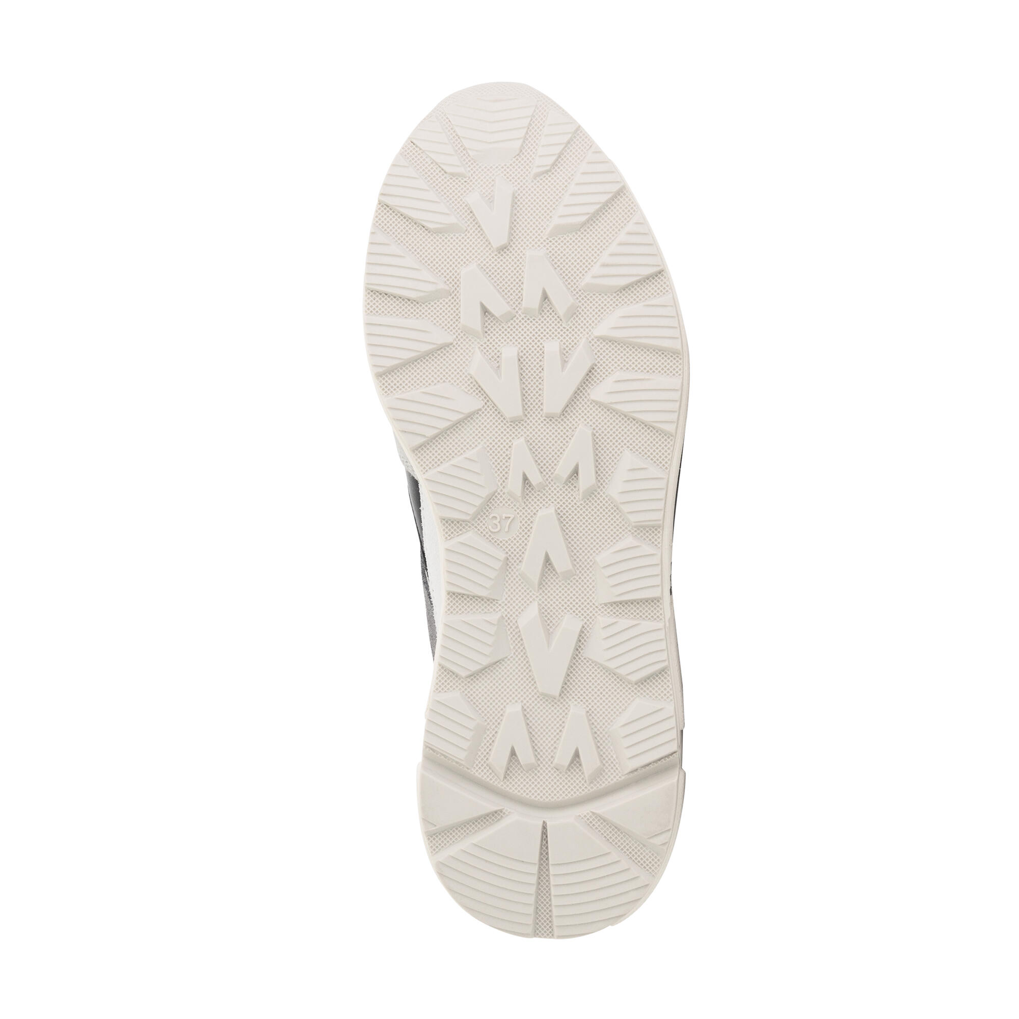 Royston Mujer - Zapatillas - Cuero - Gris/Negro 6/7