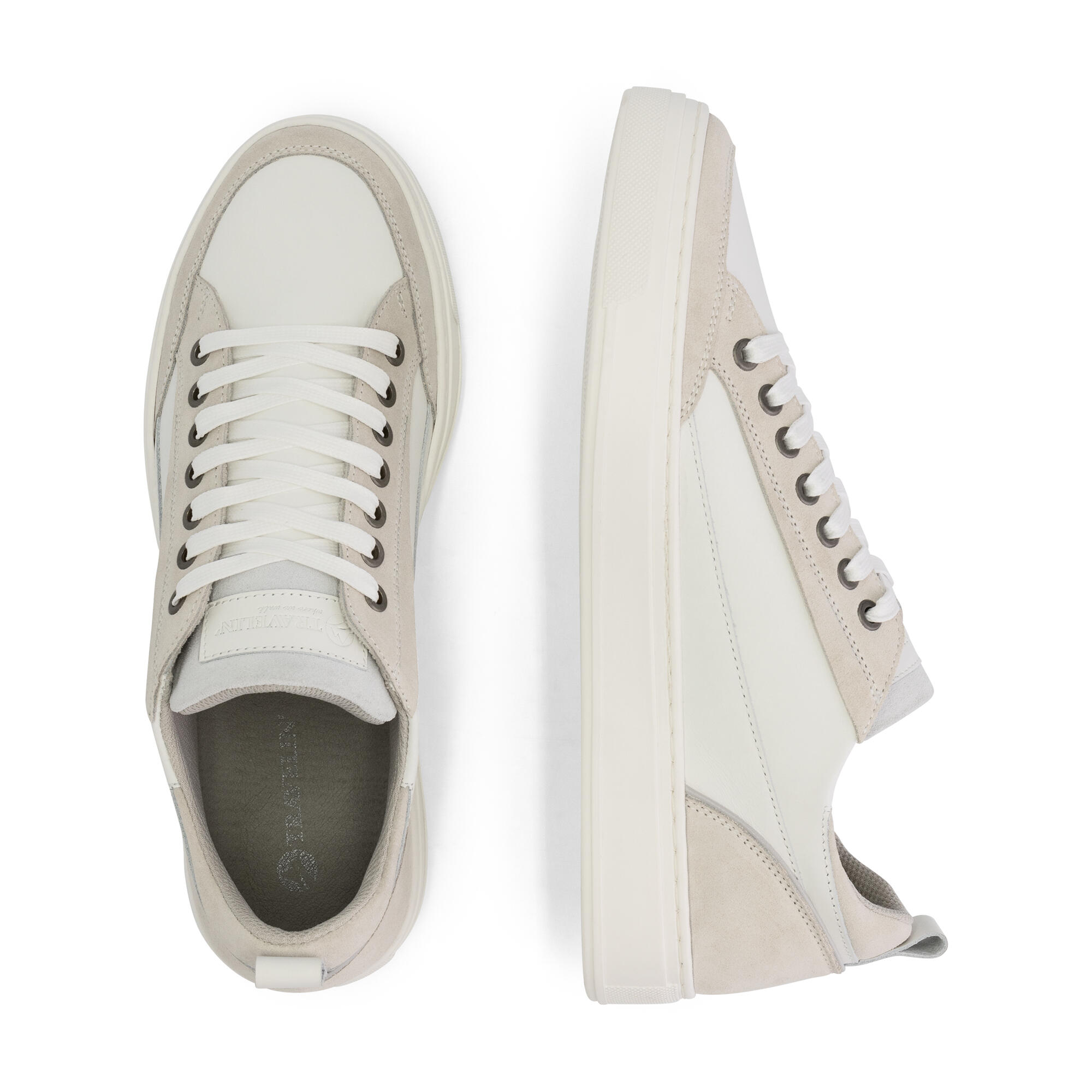Croft Uomo - Sneakers - Pelle - white-sand 4/7