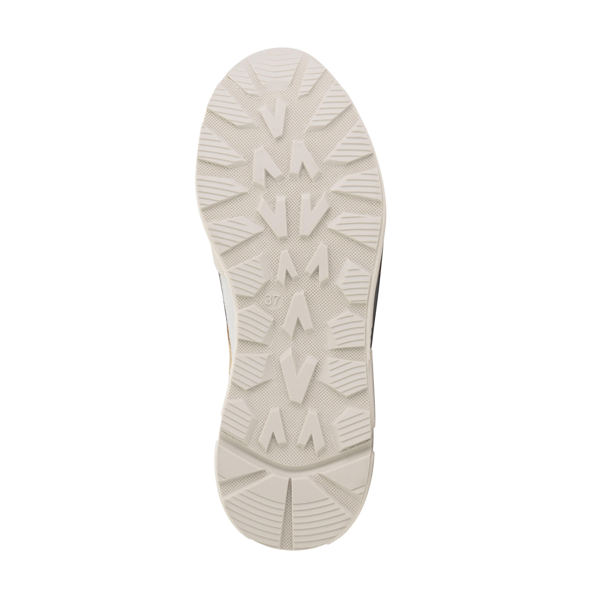 Royston Mujer - Zapatillas - Cuero - Arena/Negro 6/7