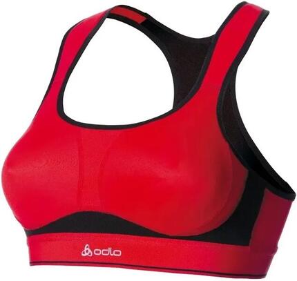 Soutien-gorge de sport femme Odlo Sport-bh High Ultimate Rouge/noir Rouge