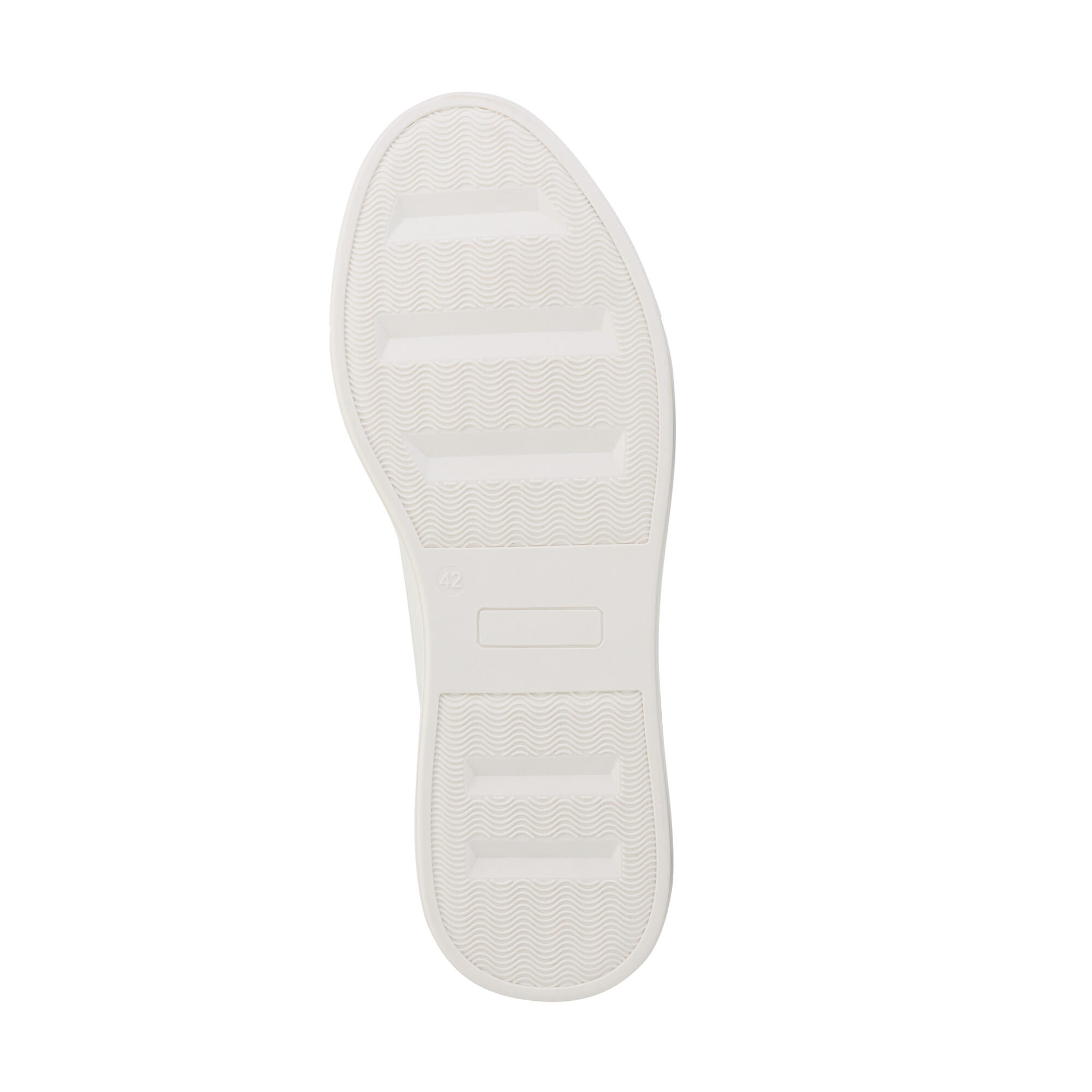 Croft Uomo - Sneakers - Pelle - Bianco/Grigio 6/7