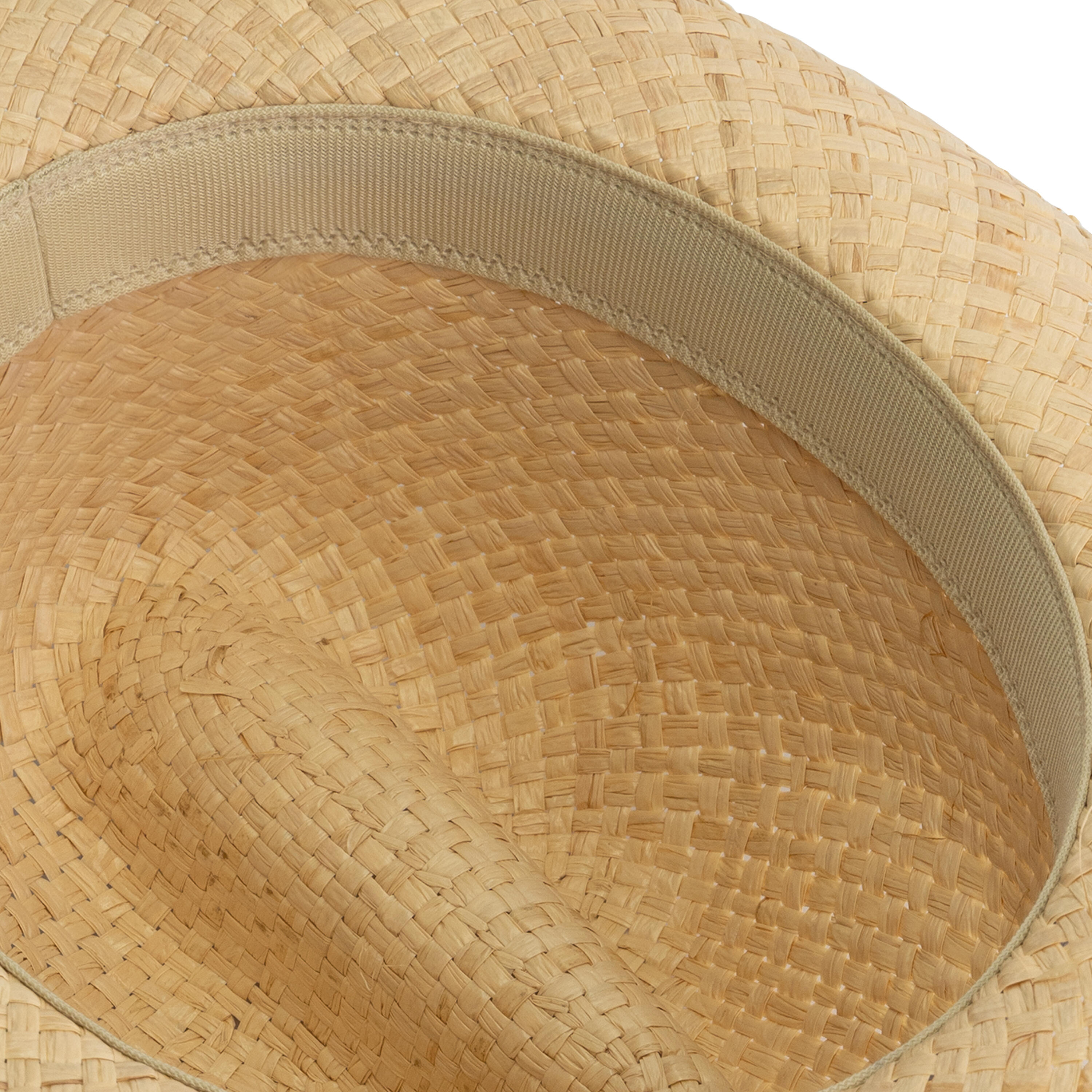 Flitwick Unisexe - Chapeau d’été - Papier - Naturel 3/3