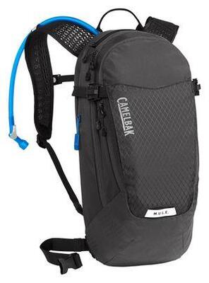Camelbak m.u.l.e. 12l drinkrugzak + 3l waterzak zwart/donkergrijs dames