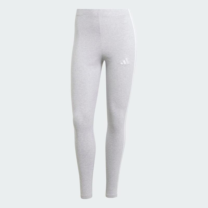 Colanți Essentials din bumbac cu 3 dungi