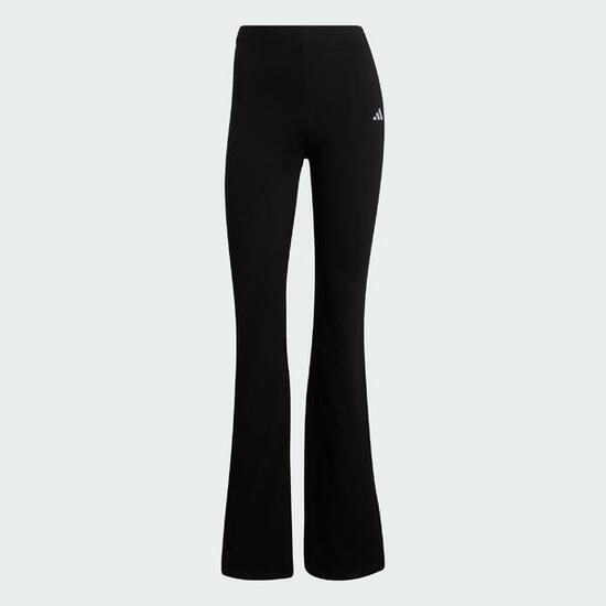 Essentials Small Logo Flared Leggings