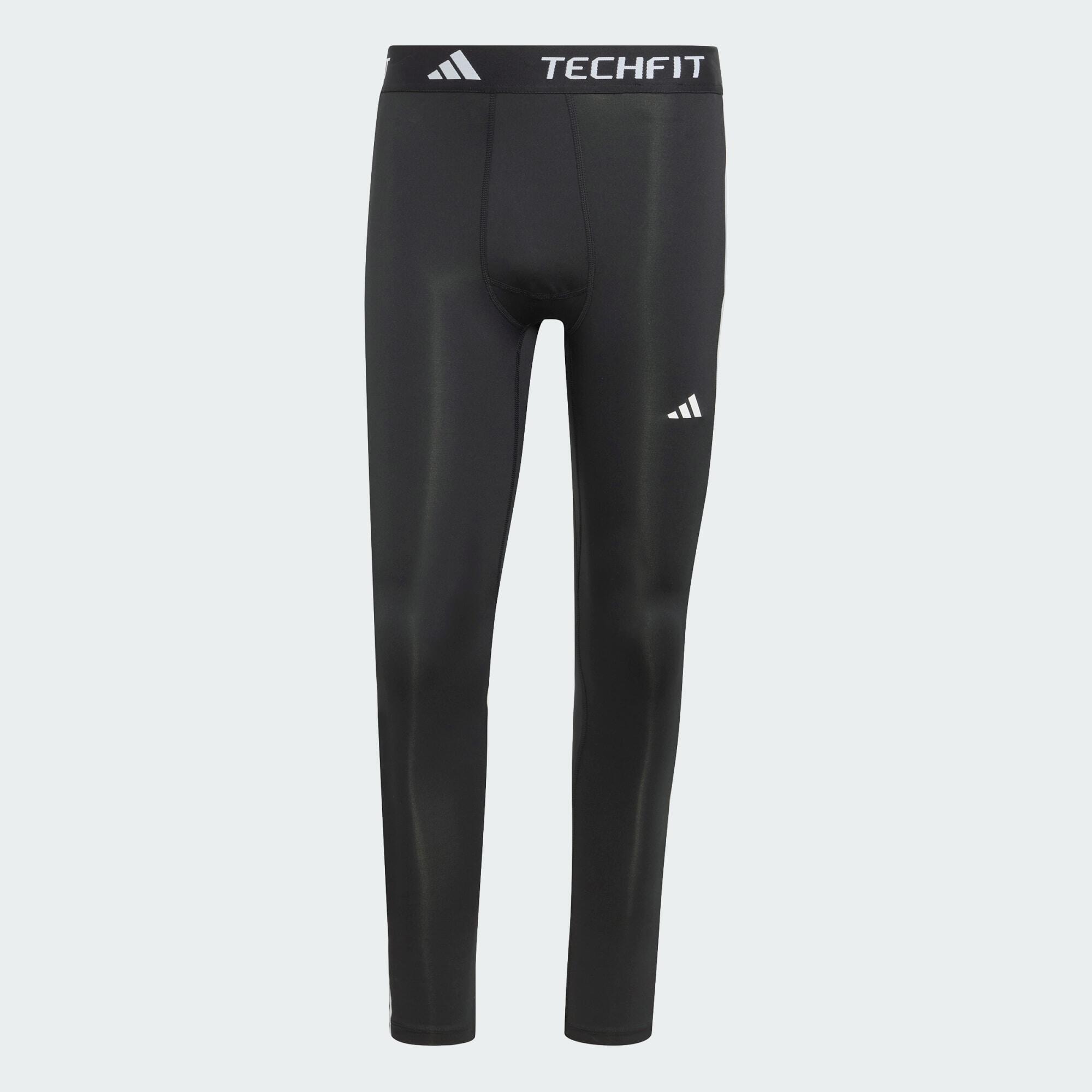 ADIDAS Legíny Techfit Compression Training 3-Stripes Long