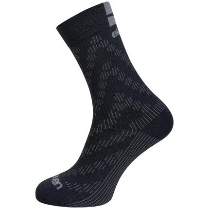 Kompressions-Sportsocken Eleven Ronda für Laufen und Wandern - schwarz