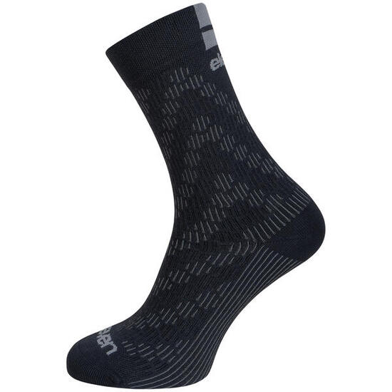 Kompressions-Sportsocken Eleven Ronda für Laufen und Wandern - schwarz