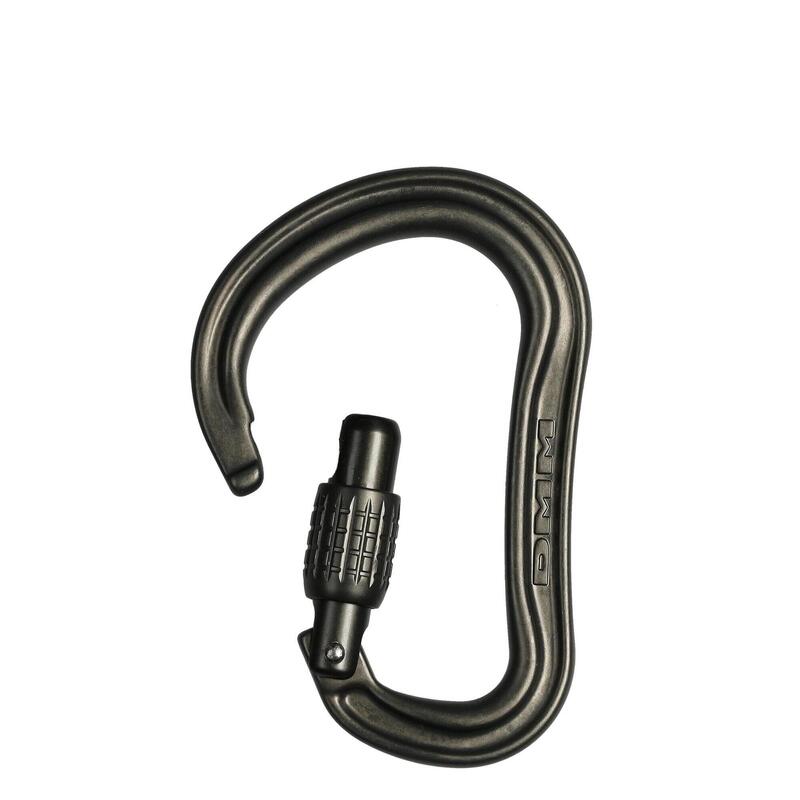 Karabinek wspinaczkowy Shadow Hms Sg - Matt Grey