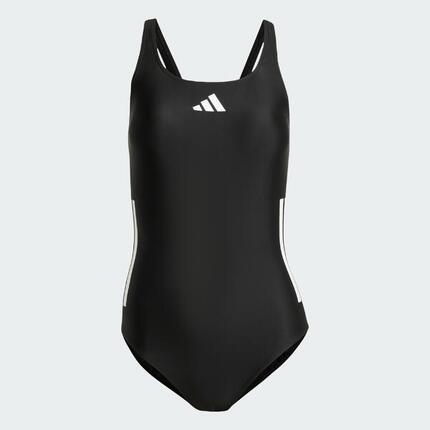 Maillot de bain 1 pièce dos en C femme adidas 3-Stripes