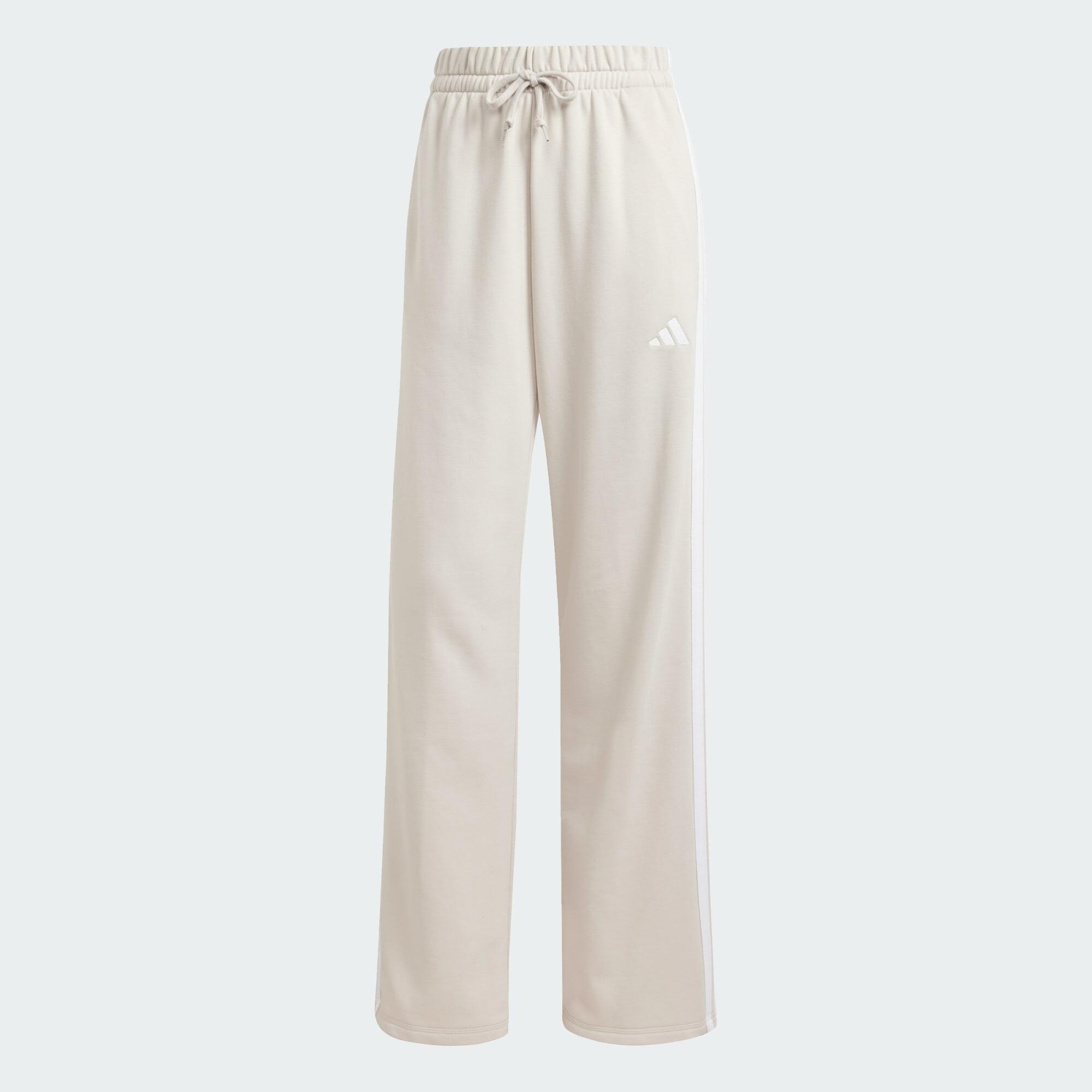 Pantalon french terry bas droit 3 bandes Essentials 2/6