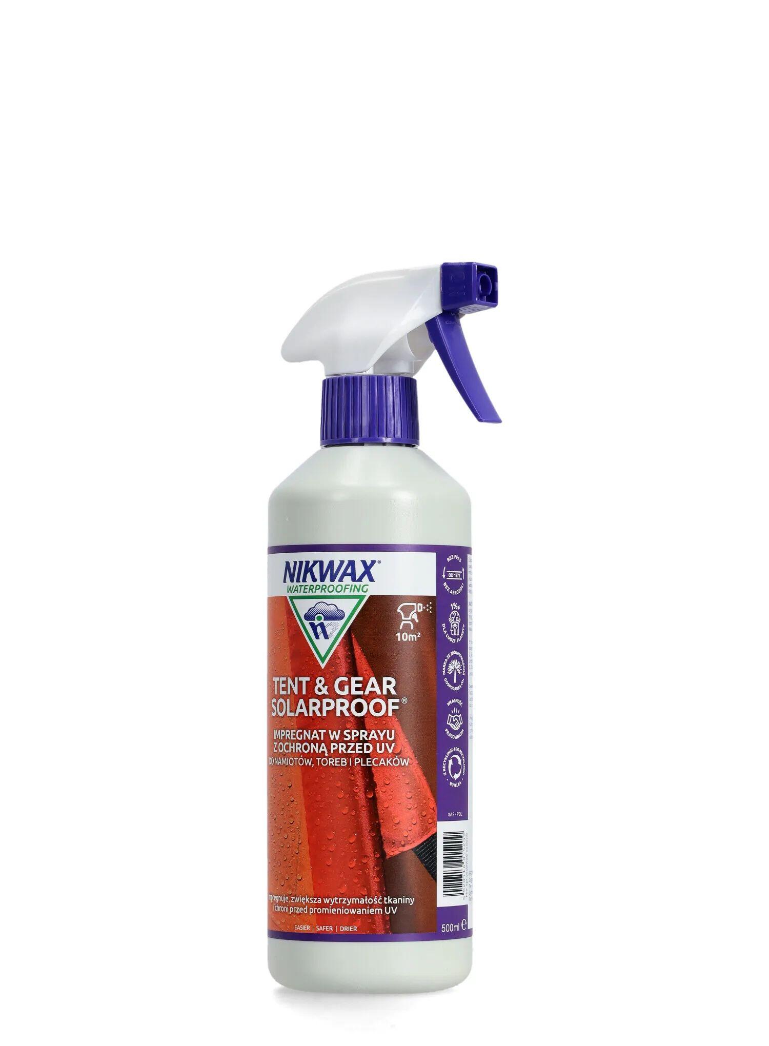 Zestaw Nikwax Tent&Gear SolarWash + SolarProof 2 x 500 ml 7/7