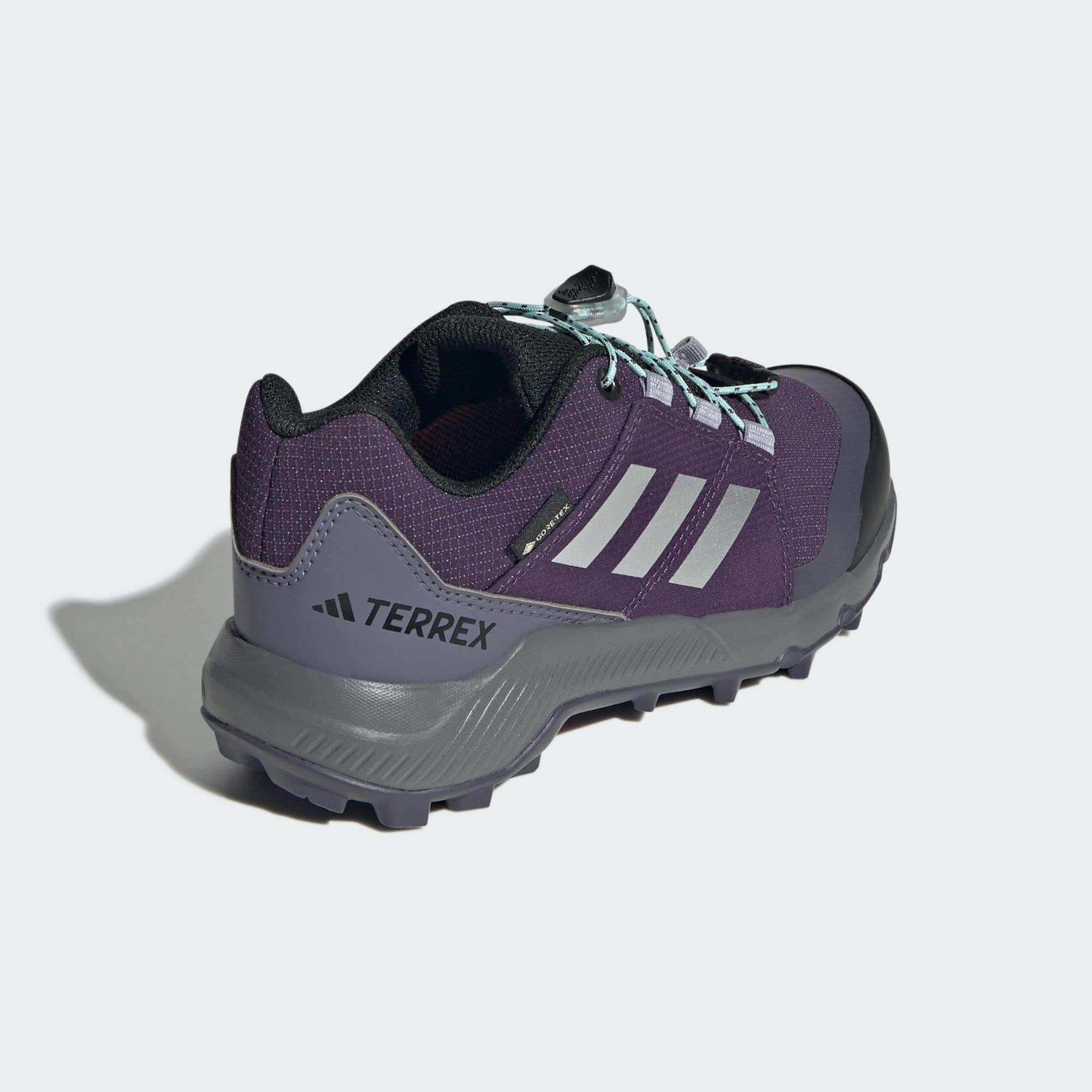 adidas Terrex Gore-Tex Aurora Plum Silver Metallic Semi Flash Aqua (GS) — foto 7