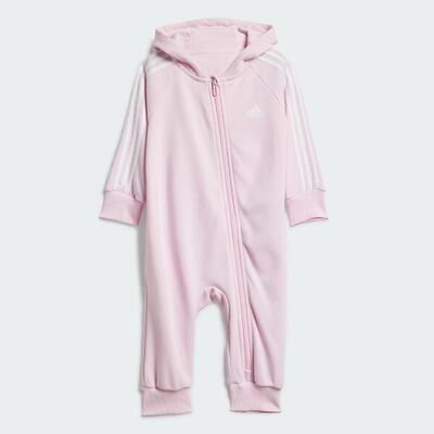 Essentials 3-stripes french terry bodysuit kids
