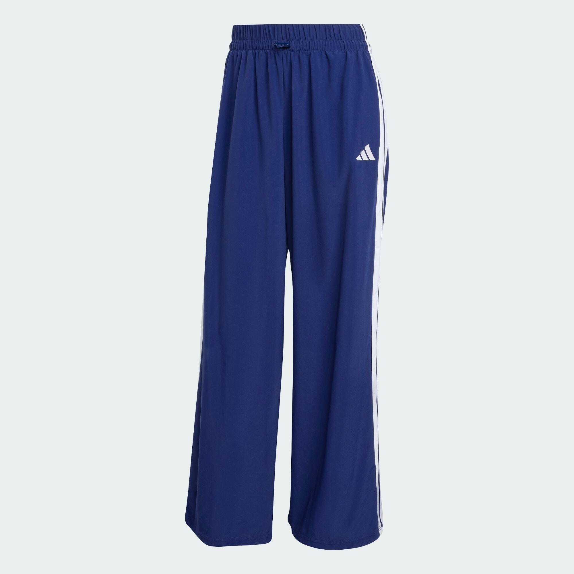 Essentials 3-Stripes Lifestyle Woven Parachute Pants | Decathlon