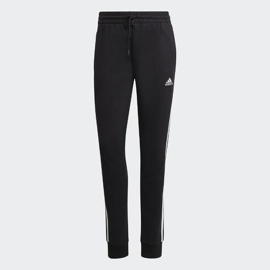 Spodnie dresowe męskie adidas Essentials 3-Stripes French Terry Cuffed