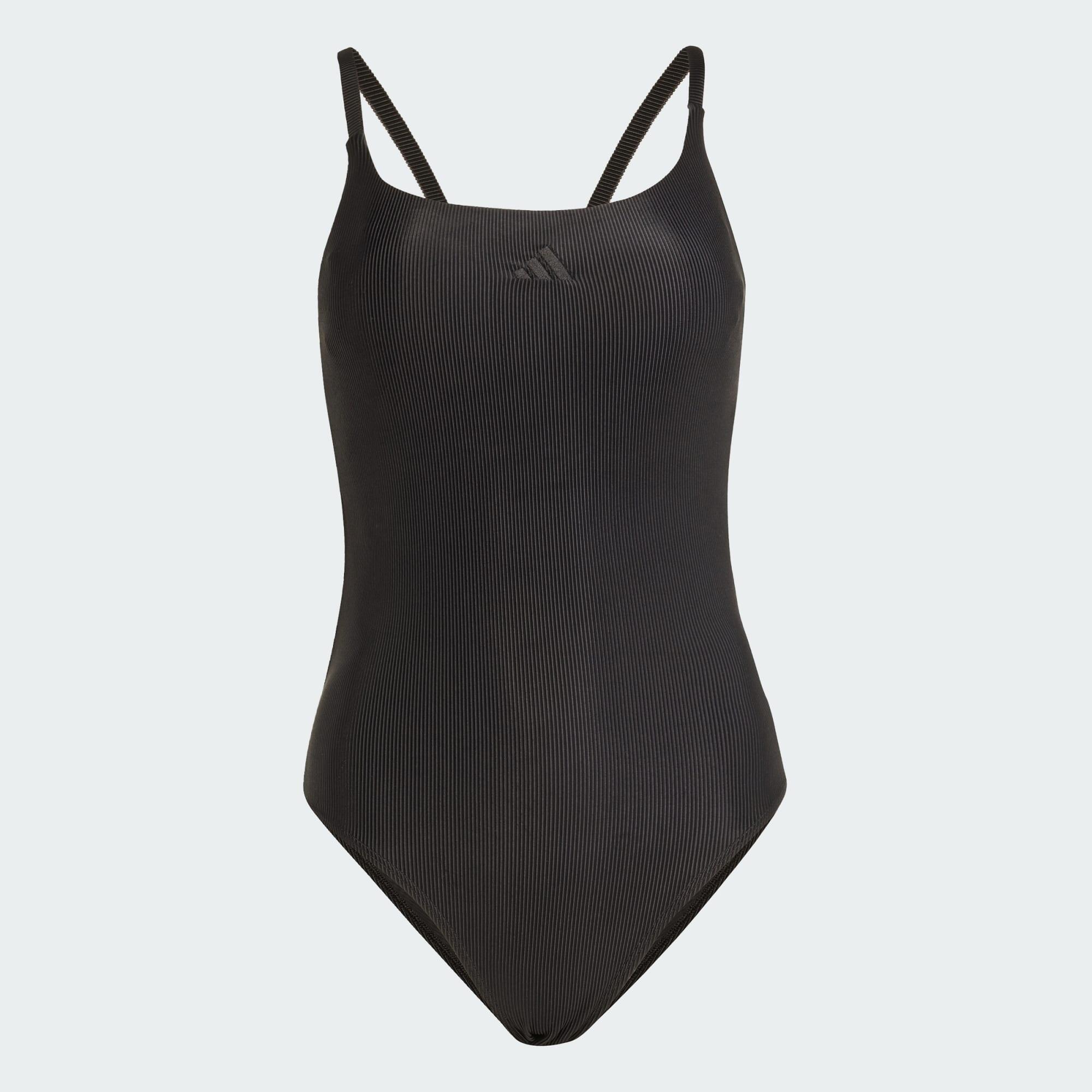 Maillot de bain bretelles fines matelassé côtelé Iconisea 2/6