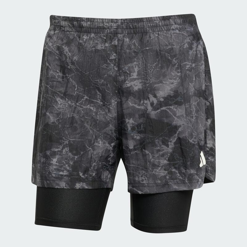 Pantaloni scurți 2-în-1 Own The Run Spray Dye Short
