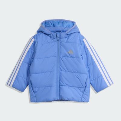 Essentials 3-stripes gewatteerd jack kids