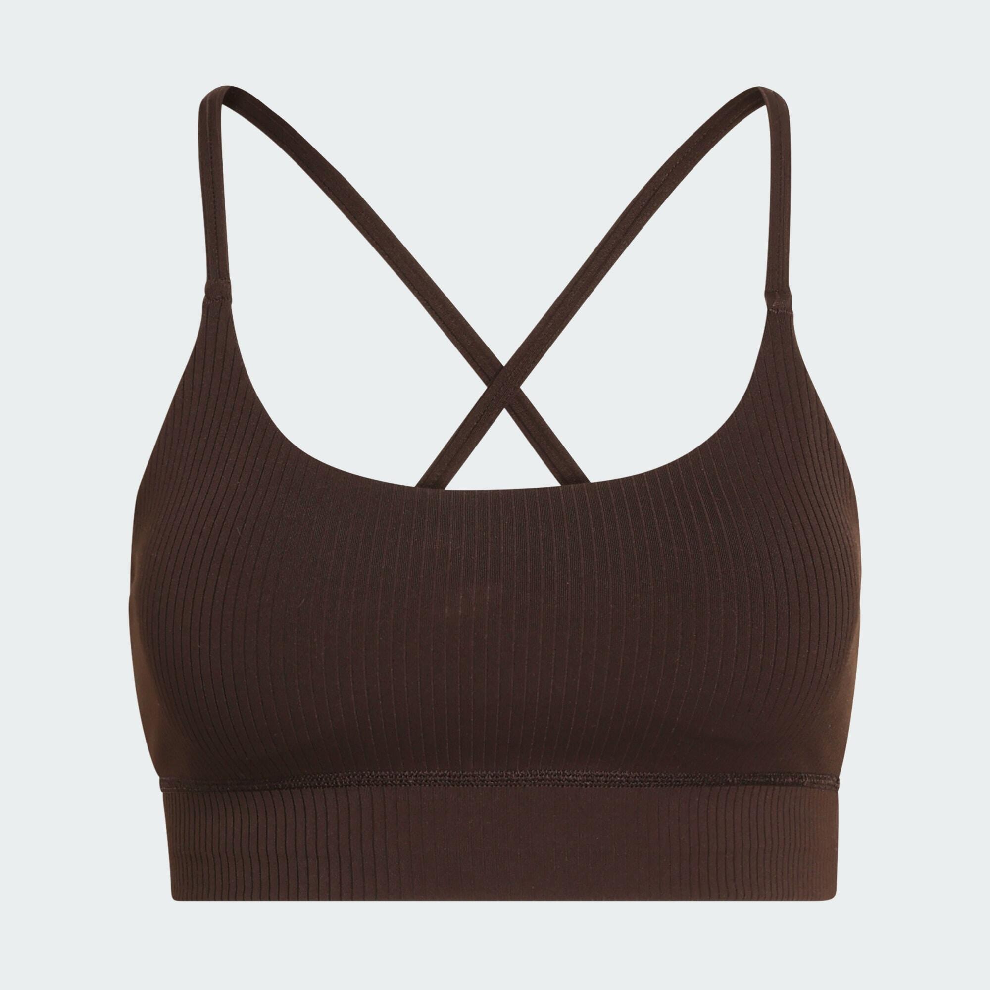 adidas All Me Light Support Rib Bra Long Line Bra 2/7