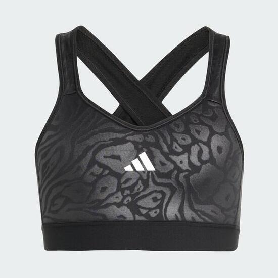 Brassière imprimé animal All Sports Marshmallow