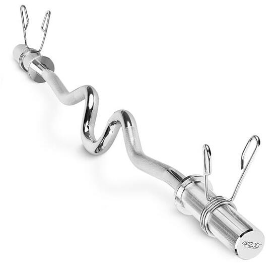 SZ-Hantelstange 120 cm 50 mm Aufnahme stark gebogen Curlstange 4FIZJO