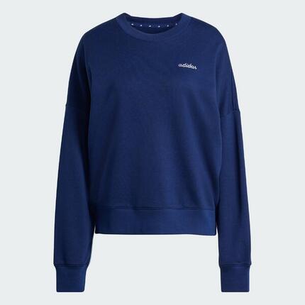 Seasonal Essentials Colorpop Sweatshirt mit aufgestickter Grafik