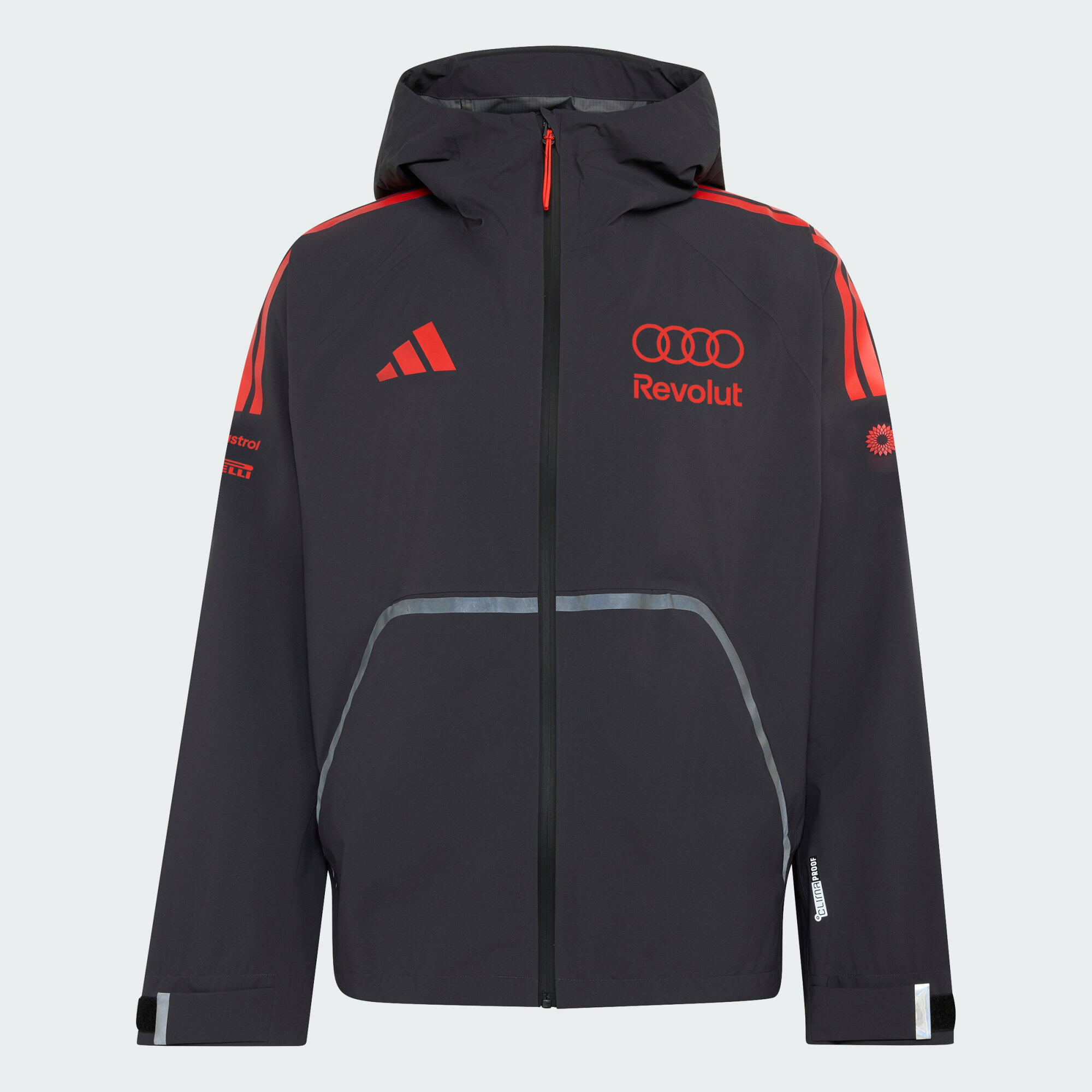 GIACCA IMPERMEABILE MECCANICI TEAM AUDI REVOLUT F1 2/15