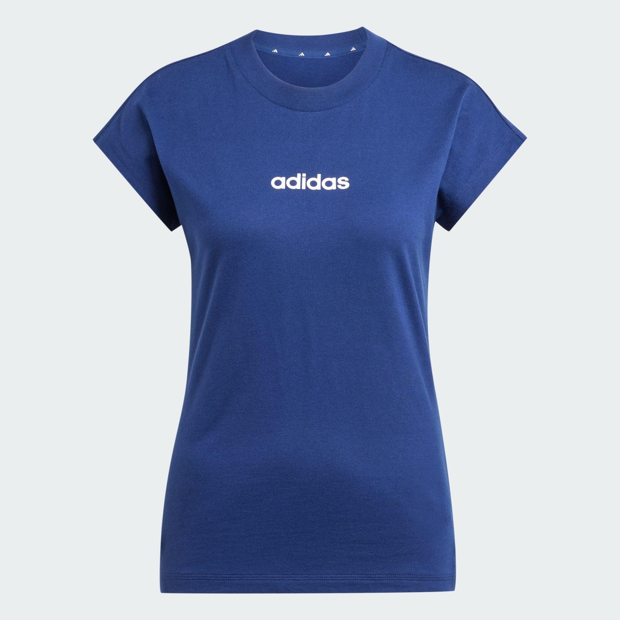 ADIDAS Tričko Essentials Linear Cotton