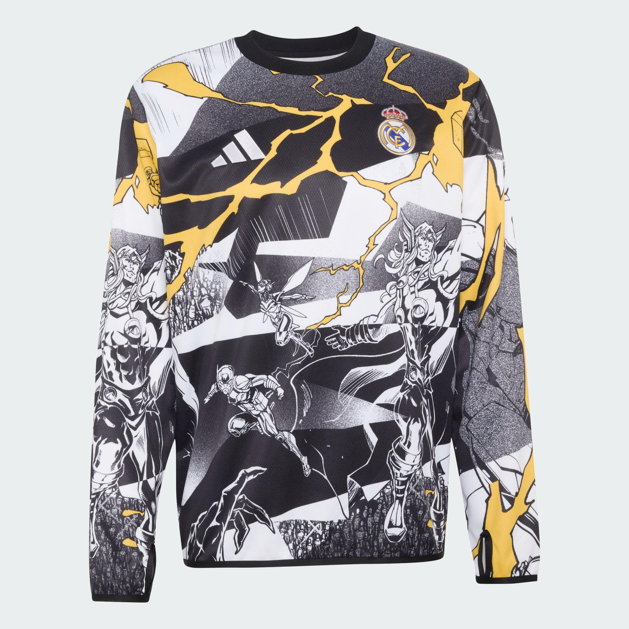 adidas Real Madrid Avengers 25/26 Pre-Match Warm Top 2/5
