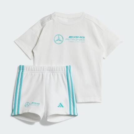 MERCEDES - AMG PETRONAS FORMULA ONE TEAM DNA KIDS T-SHIRT UND SHORTS SET