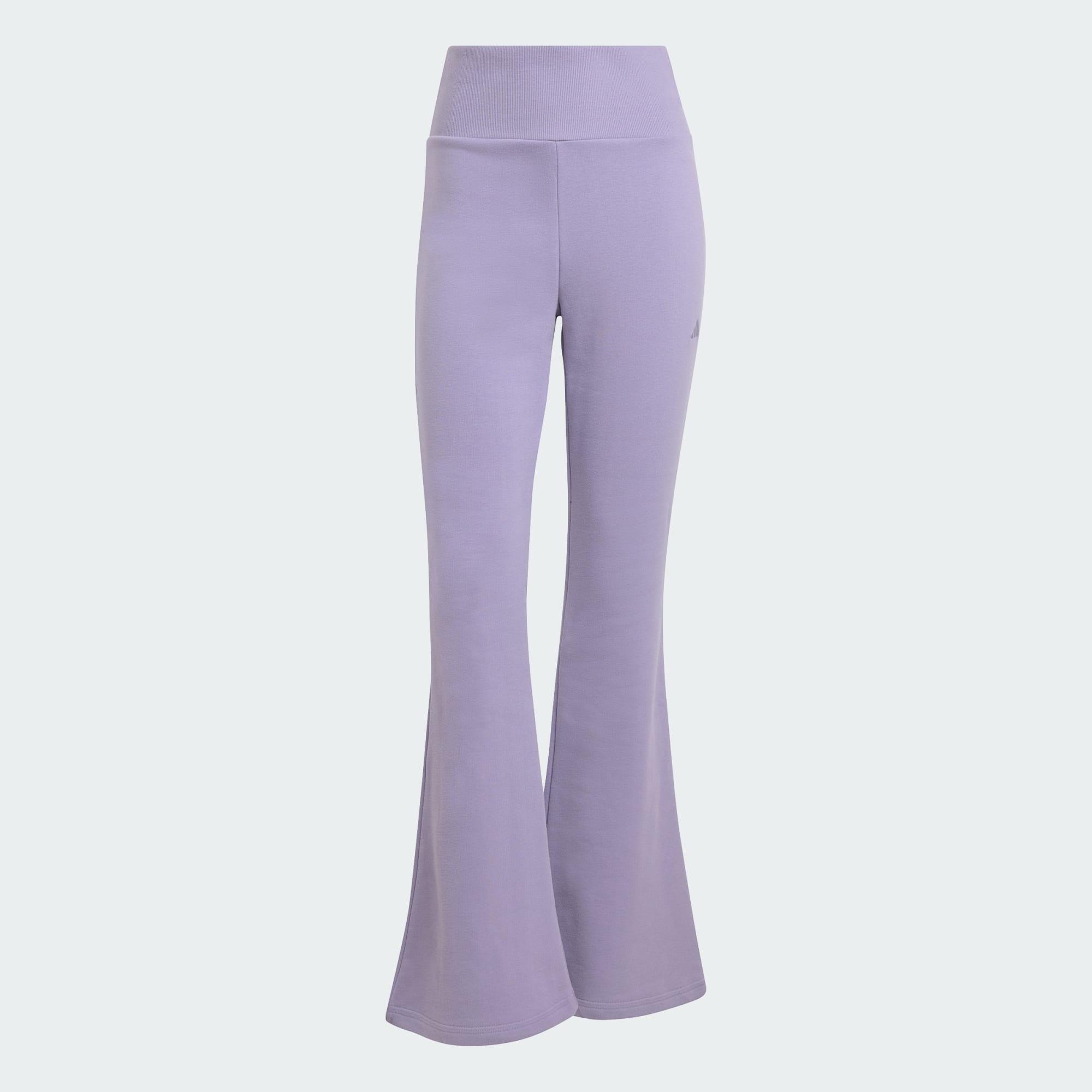 Calças à Boca de Sino Seasonal Essentials em French Terry 2/5