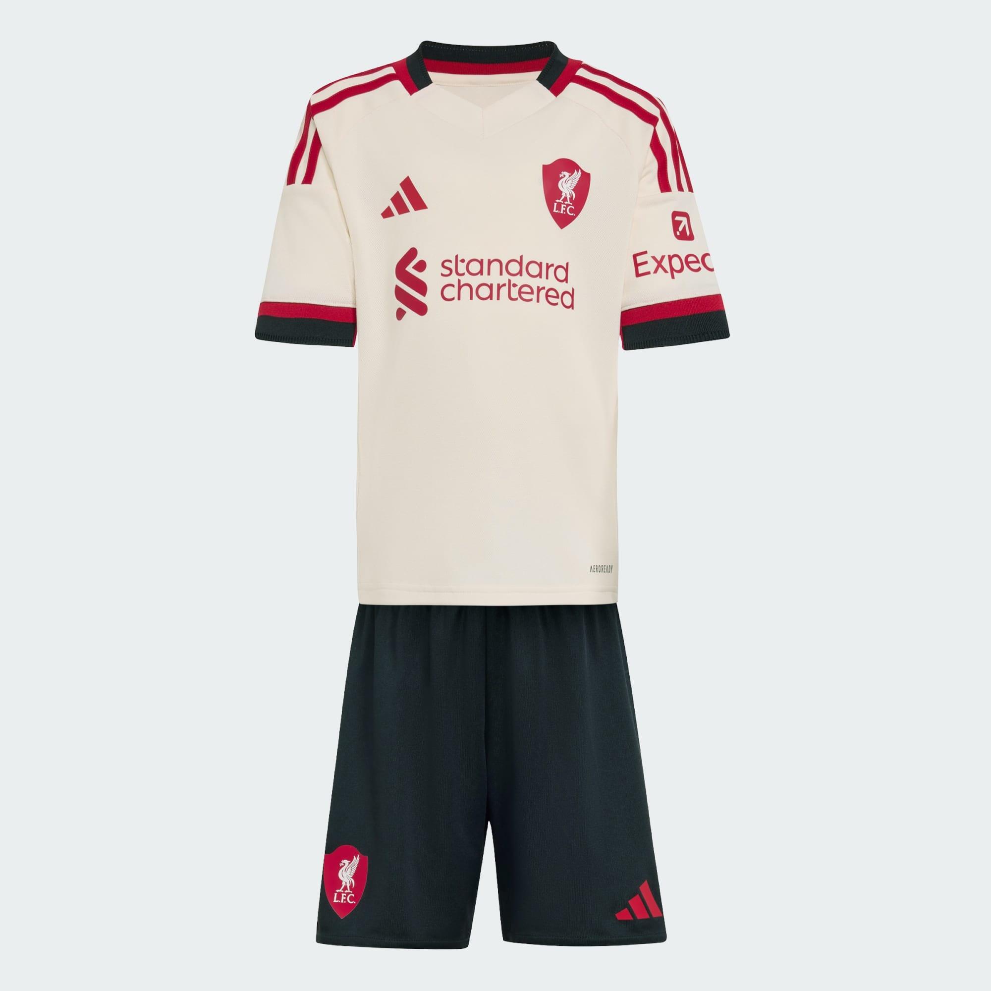 Minikit Alternativo 25/26 do Liverpool FC — Criança 4/7