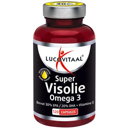 Lucovitaal Super Visolie Omega 3 120 capsules