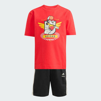 Adidas disney mickey mouse t-shirt set