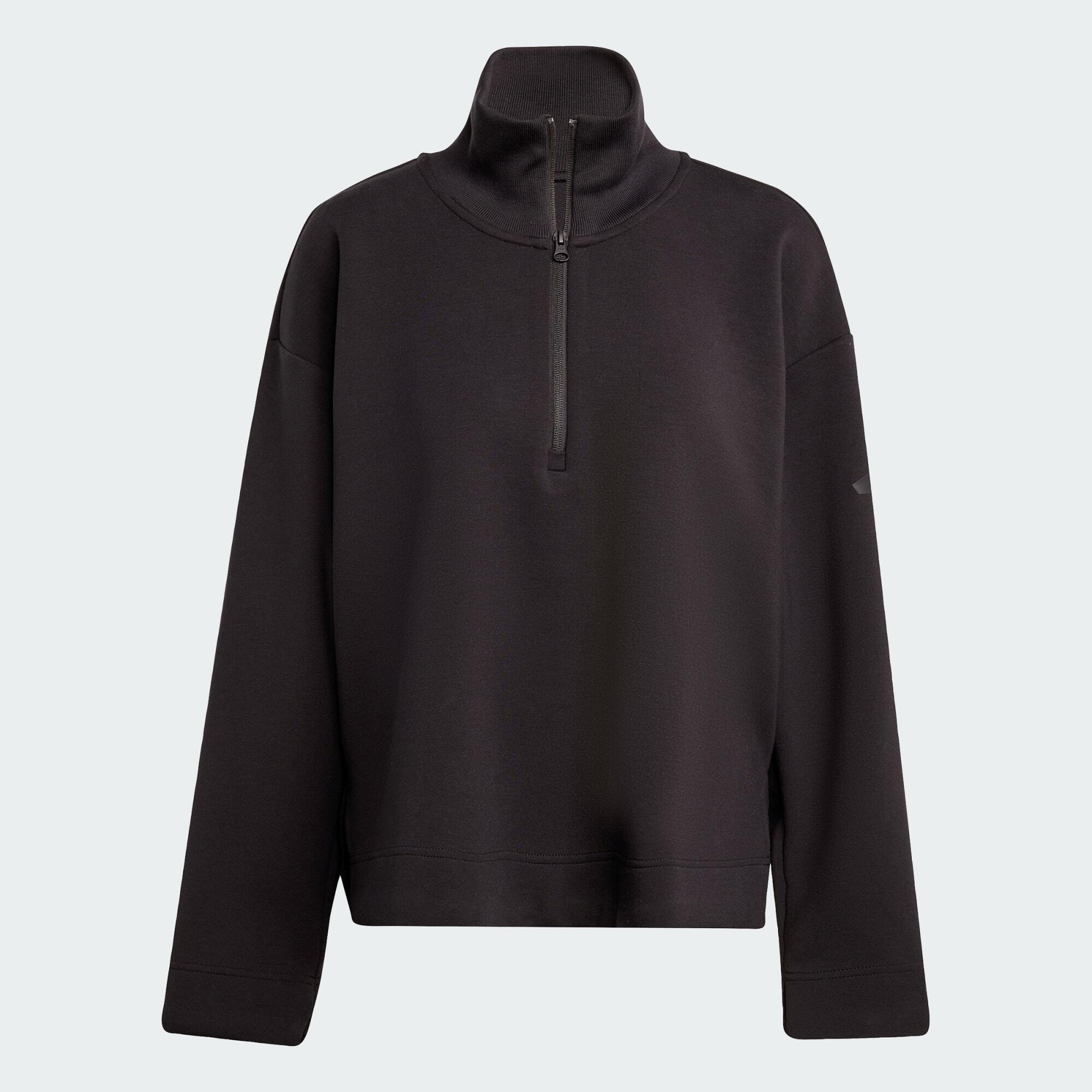 felpa Soft Lux con zip da ¼ 2/6