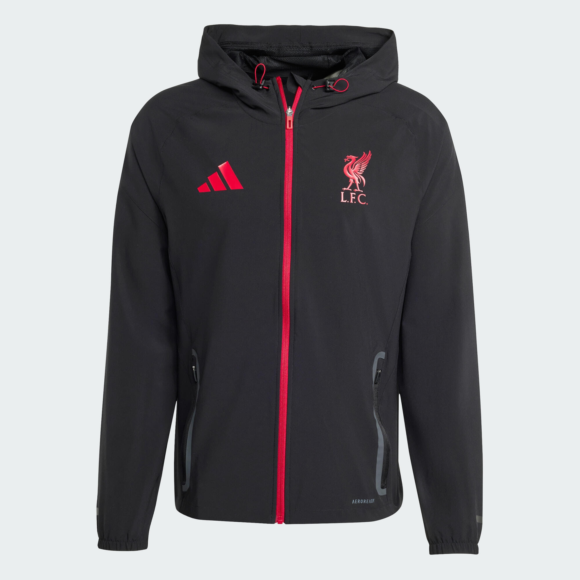 FC Liverpool Tiro 25 Competition Vis Tech Travel Jacke 4/7