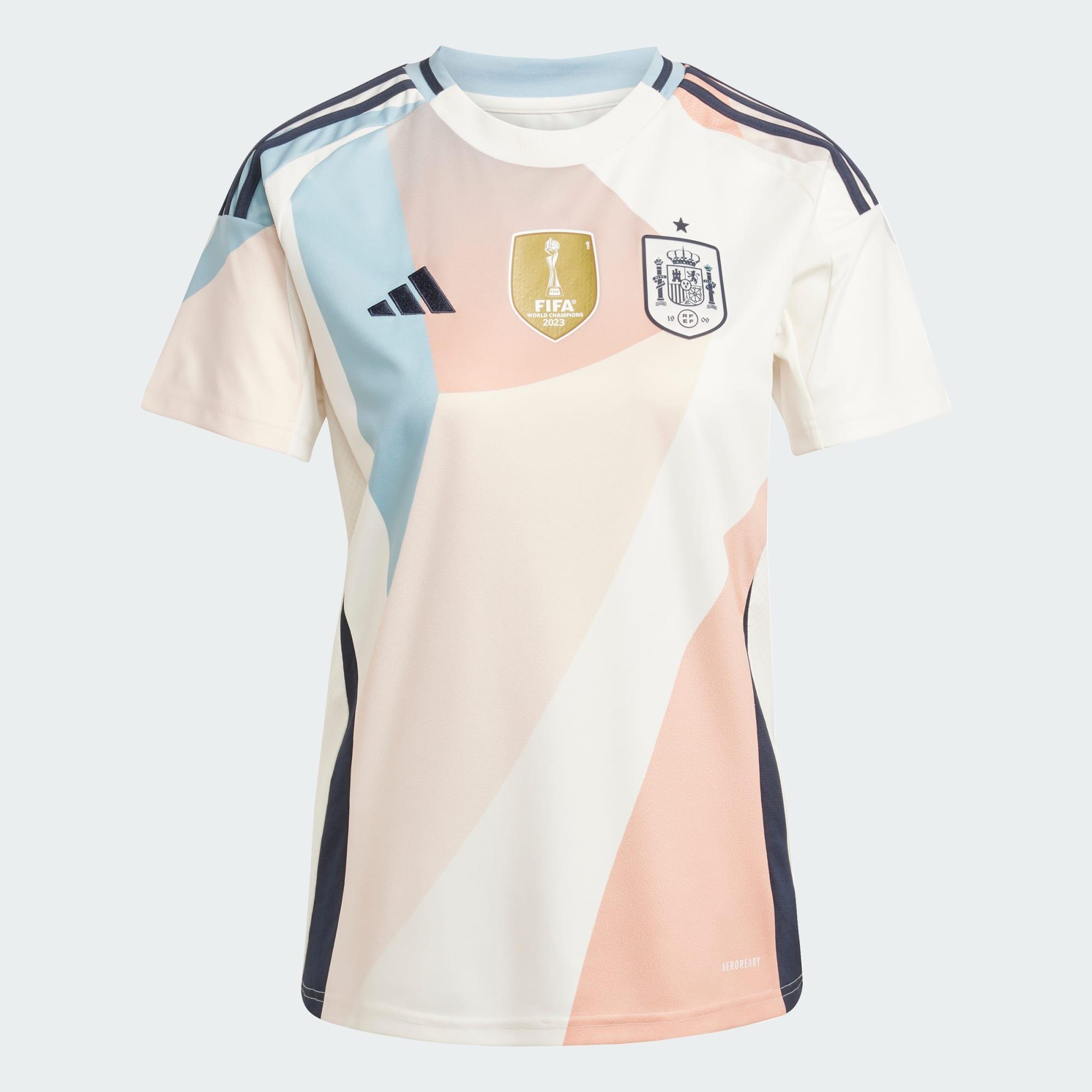 Spanien 25 (Frauenteam) Auswärtstrikot 2/7