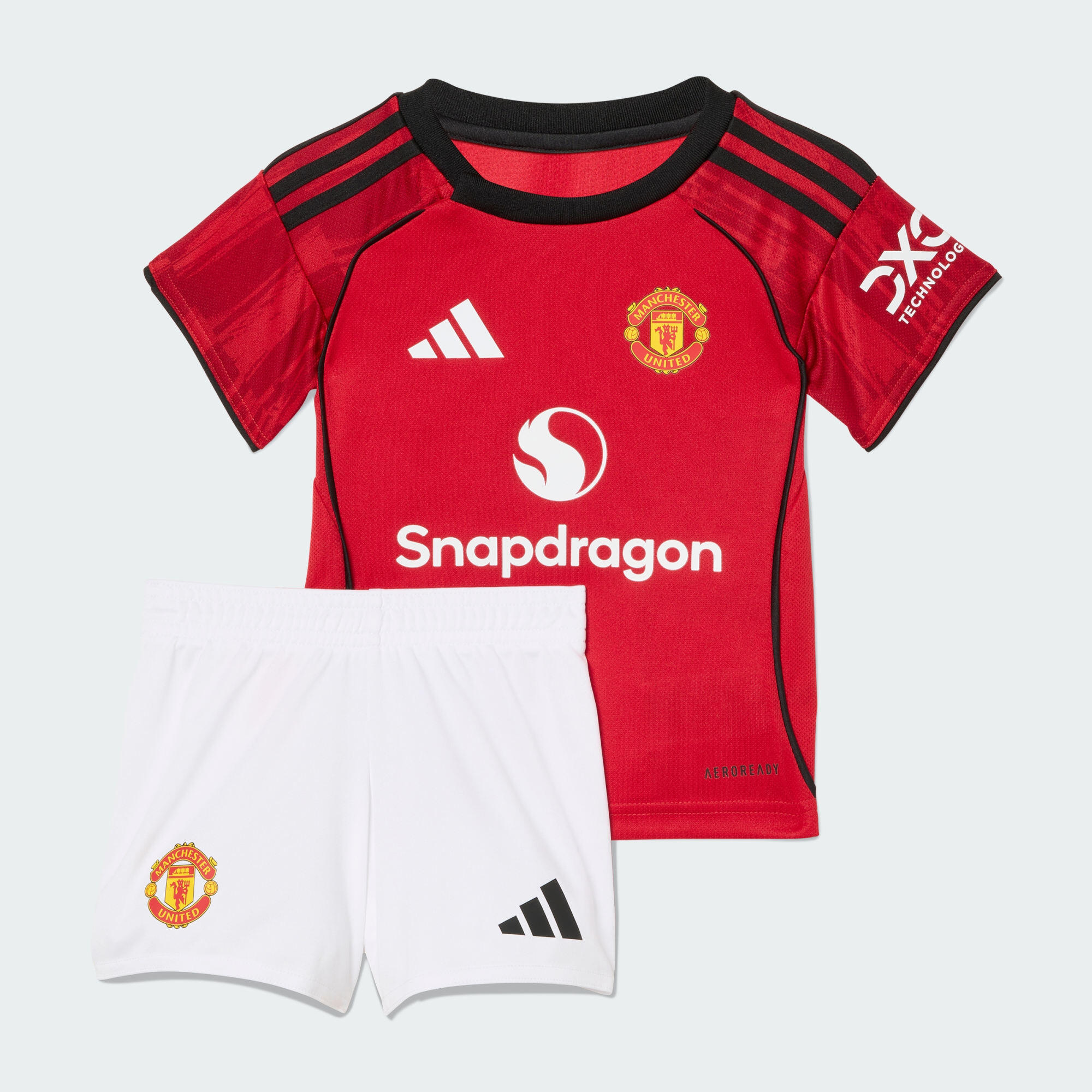 ADIDAS Domácí souprava Manchester United 25/26 pro nejmenší děti