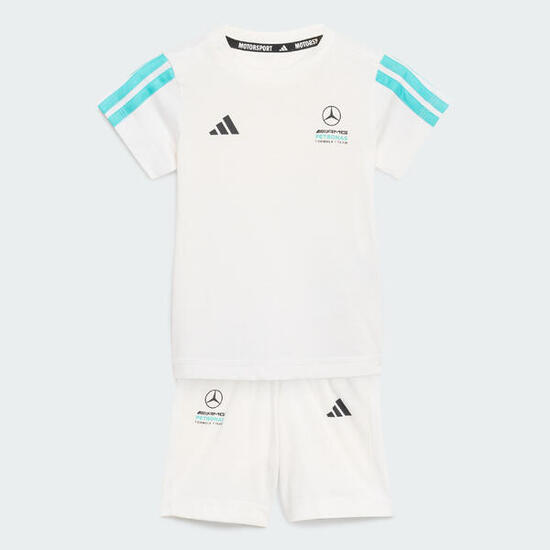 MERCEDES-AMG PETRONAS FORMULA 1 TEAM DNA BABY KURZARM-JOGGINGANZUG
