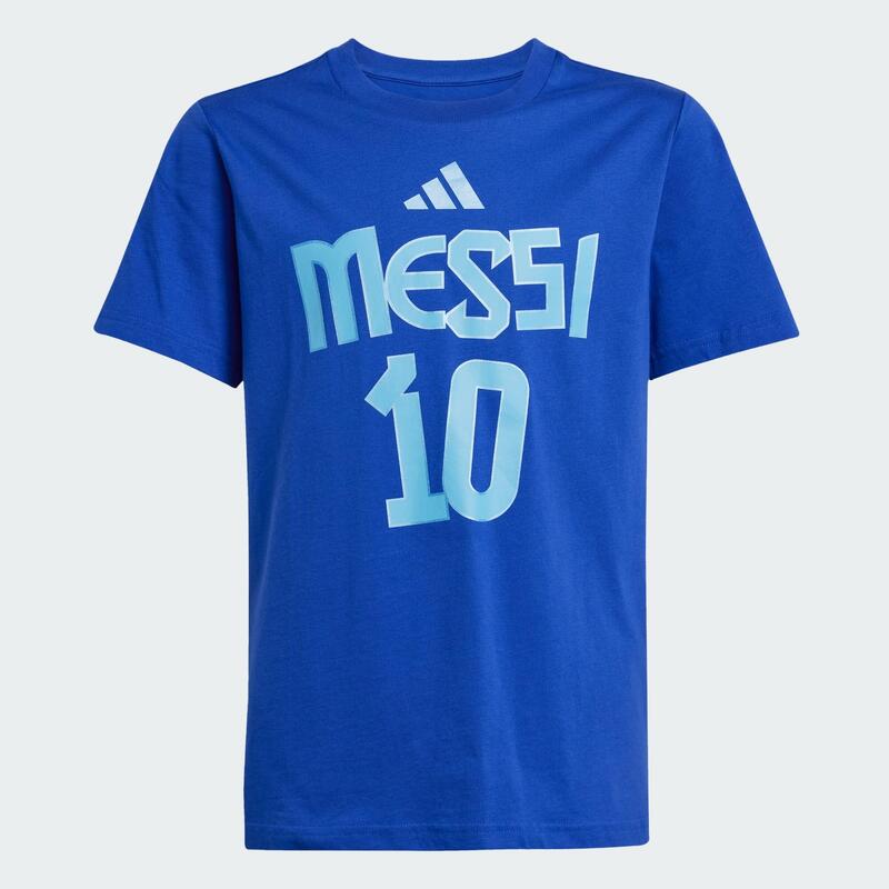 Tricou cu imprimeu și numărul și numele lui Messi, pentru copii