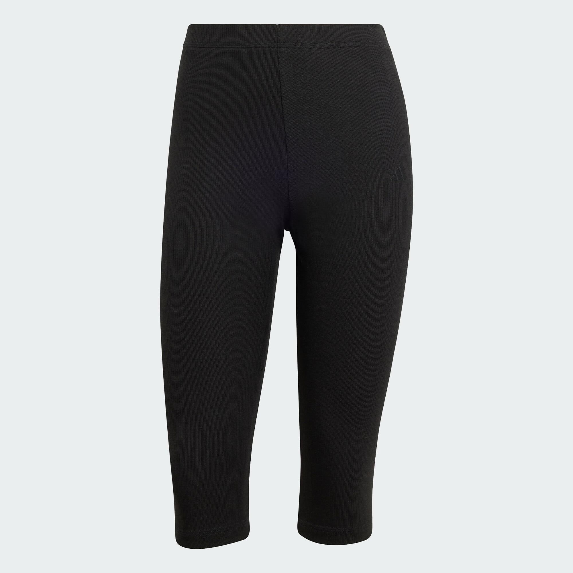 Seasonal Essentials Rib Capri Leggings 2/5