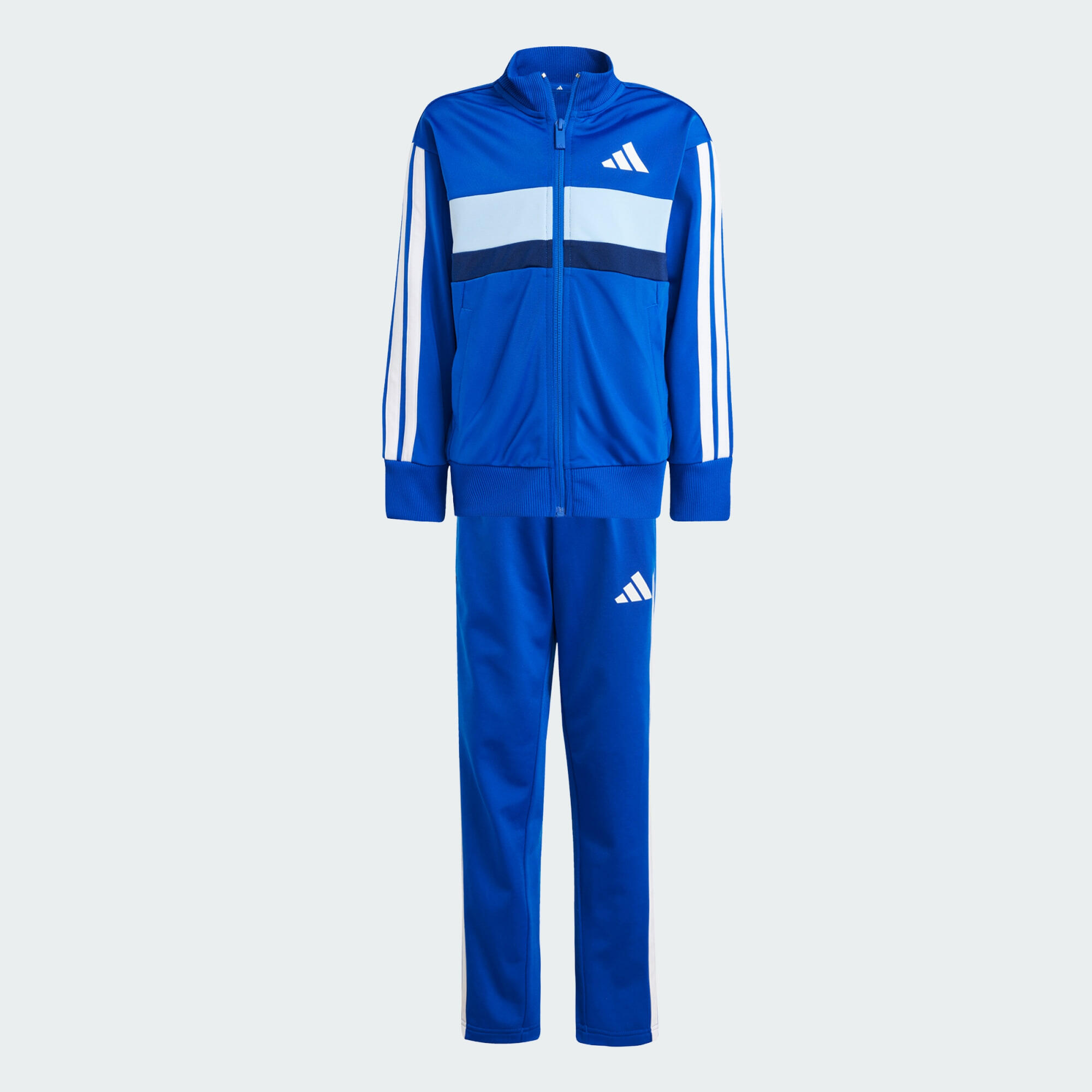 Fato de Treino em Tricô 3-Stripes Tiberio Seasonal Essentials – Criança 2/7