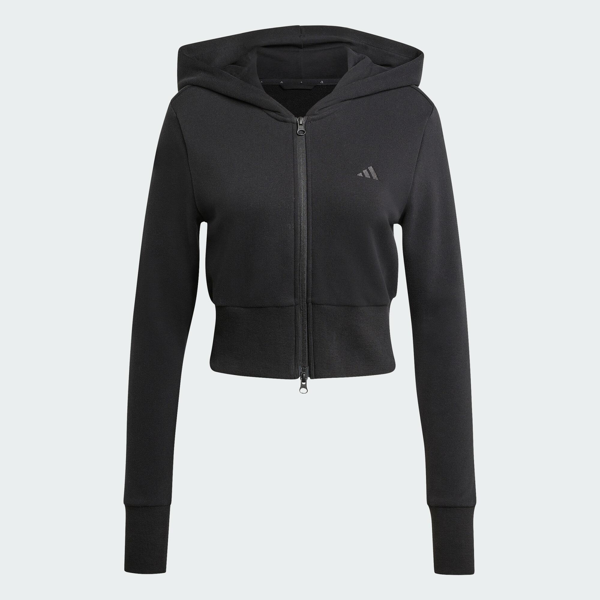 Seasonal Essentials French Terry Track Top mit durchgehendem Reißverschluss 2/7