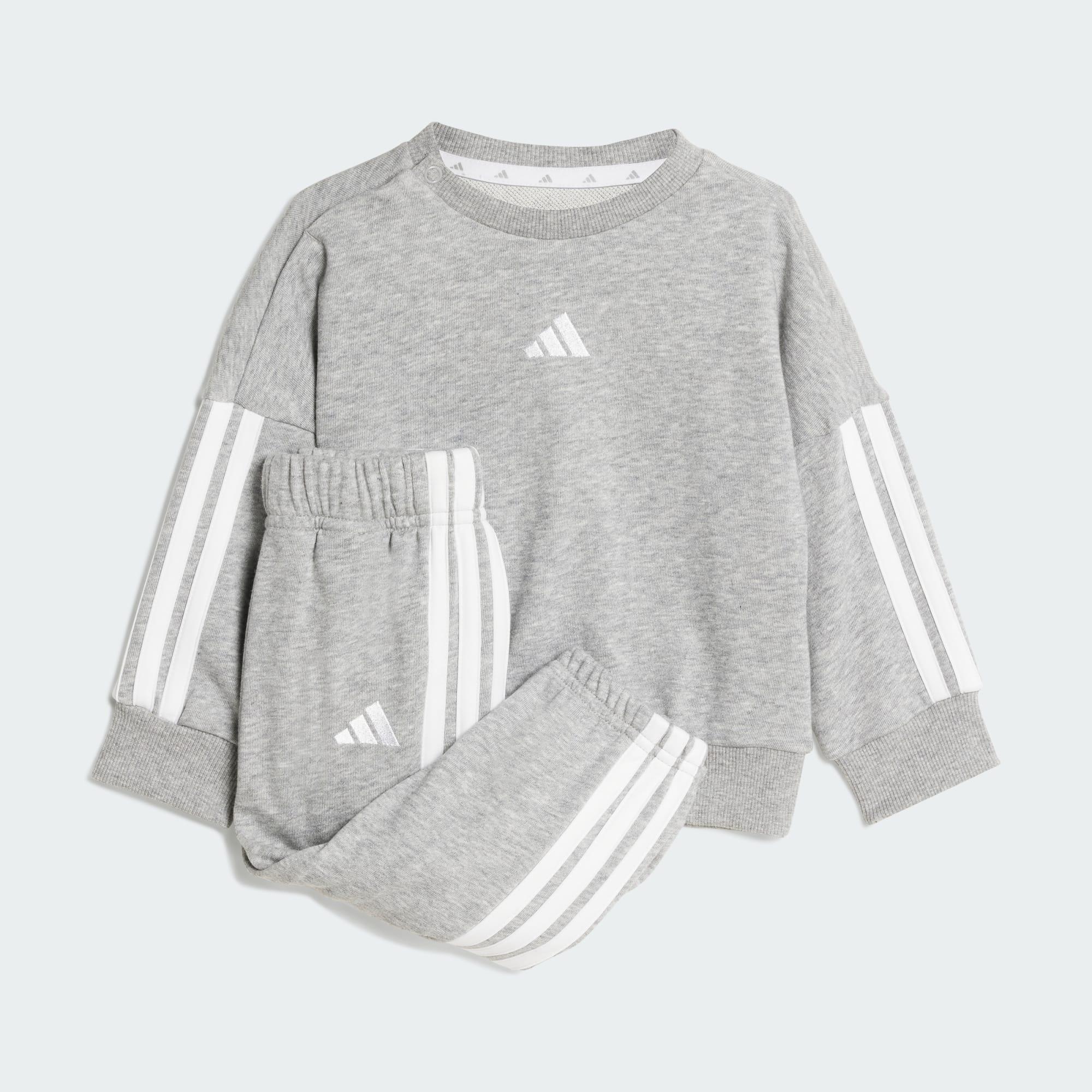 Adidas Conjunto Essentials – Cinzento Branco Criança da Decathlon