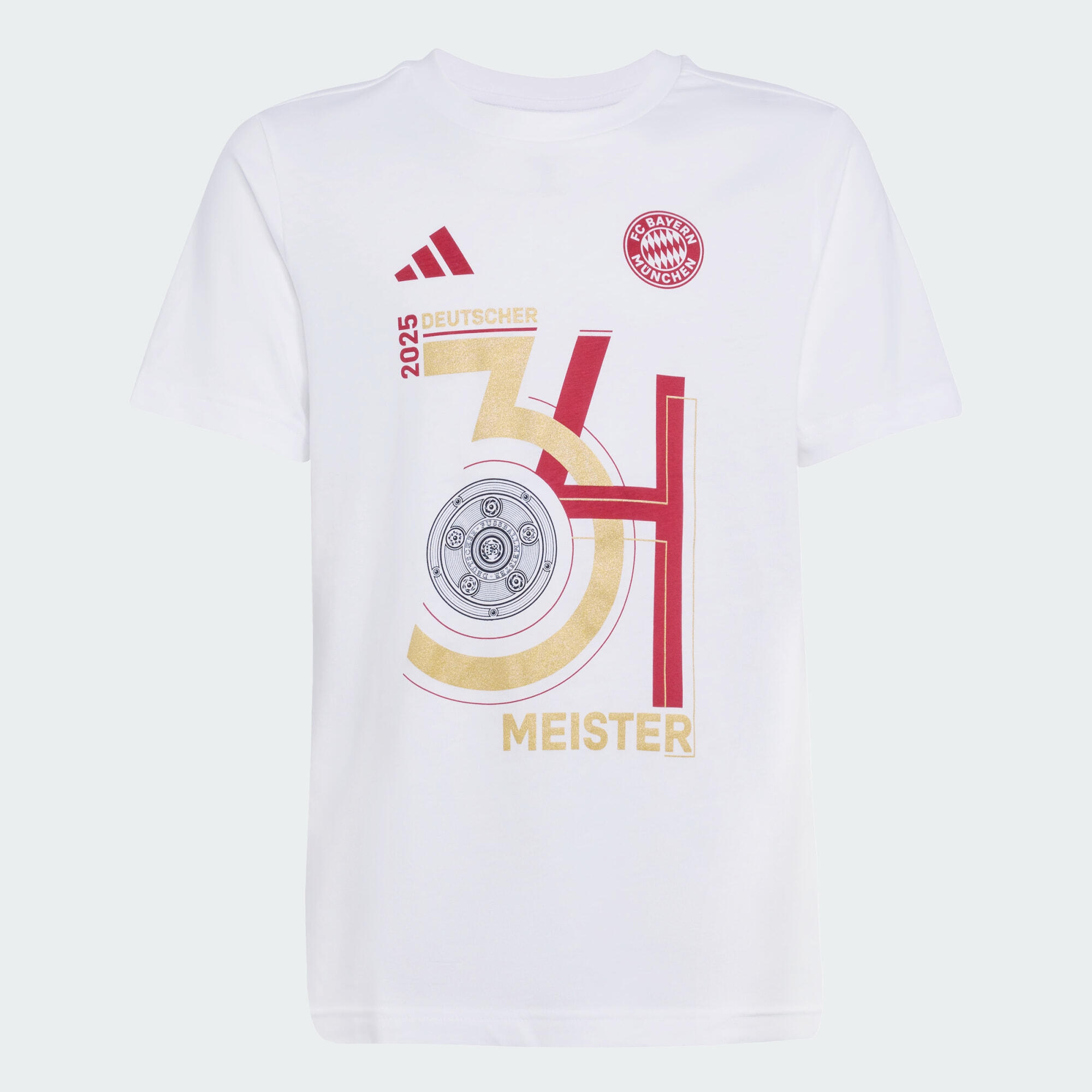 ADIDAS Tričko FC Bayern Championship Winner Youth
