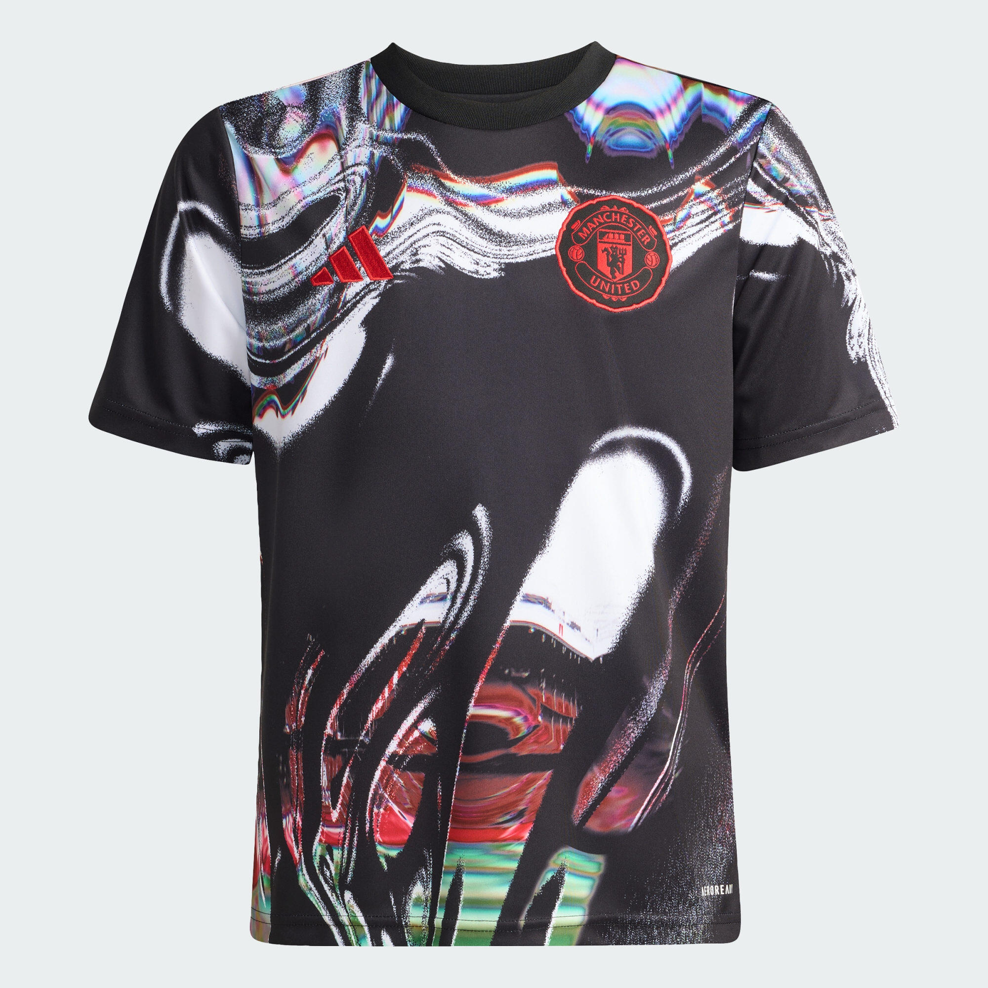 Manchester United 25/26 Kids Pre-Match Shirt 2/6